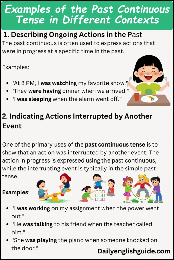 Common Mistakes to Avoid with the Past Continuous Tense