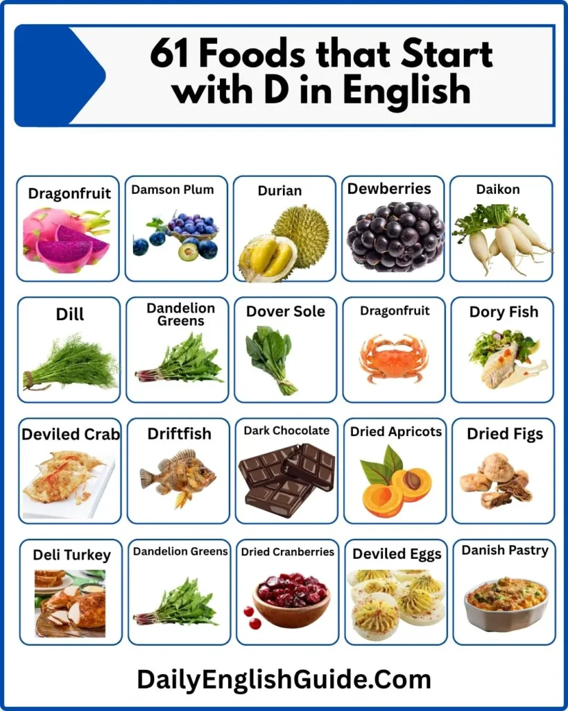 61 Foods that Start with D in English (1)